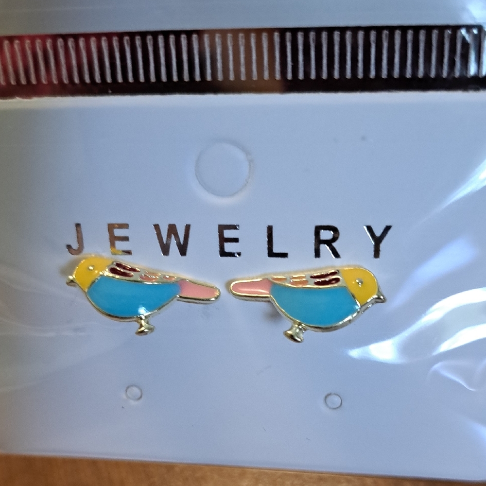 Colorful Bird Earrings/ BUNDLE ONLY